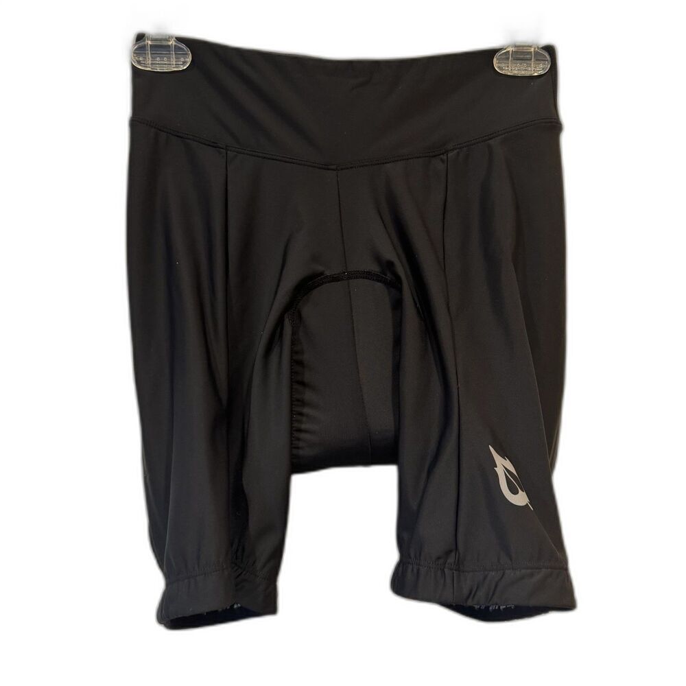 Baleaf Padded Bike Shorts Black Silicone Leg Gripper Cycling Spin Women Small